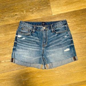 Girls Gap denim girlfriend shirt size 12 Plus